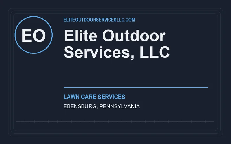Elite Outdoor Services, LLC in Ebensburg, Pennsylvania