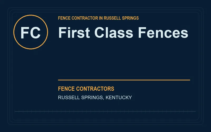 First Class Fences in Russell Springs, Kentucky