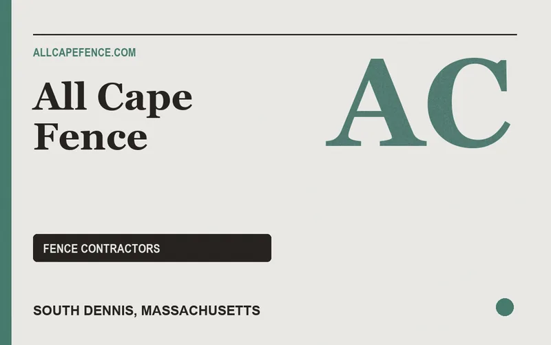 All Cape Fence in South Dennis, Massachusetts