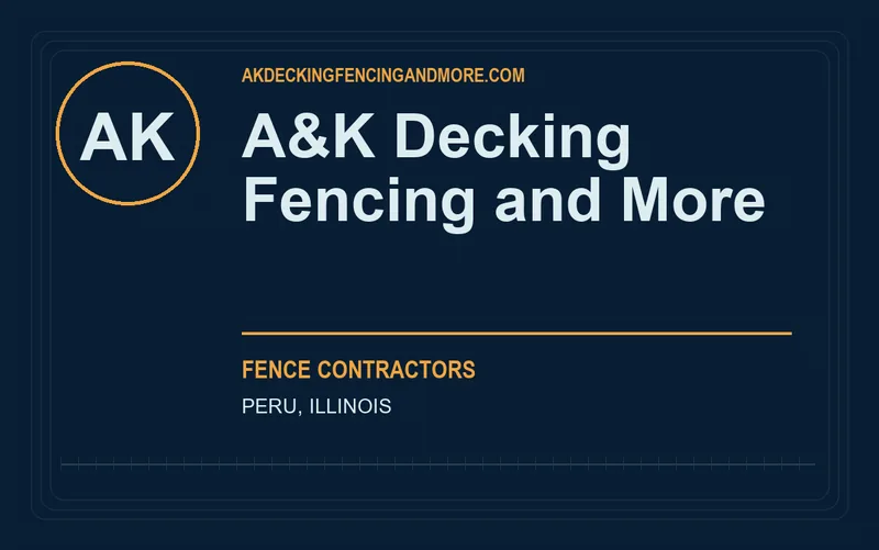 A&K Decking Fencing and More in Peru, Illinois