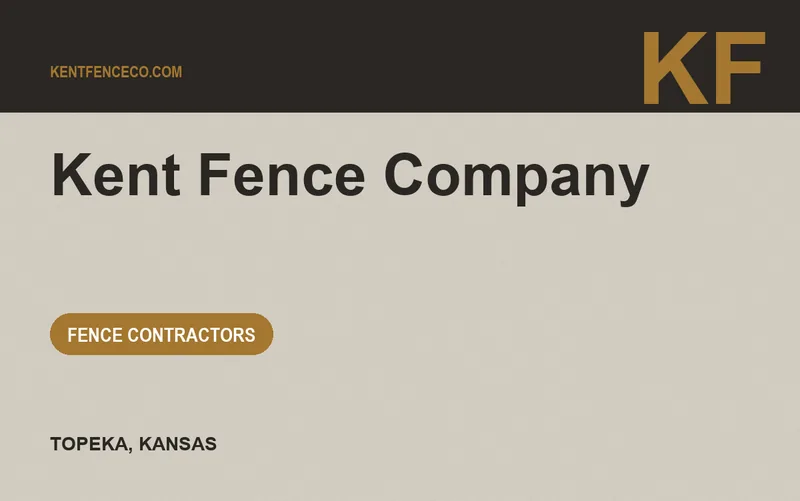 Kent Fence Company in Topeka, Kansas