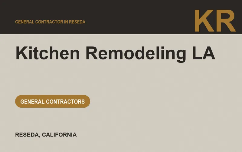 Kitchen Remodeling LA in Reseda, California