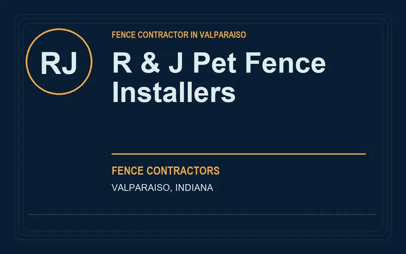 R & J Pet Fence Installers in Valparaiso, Indiana
