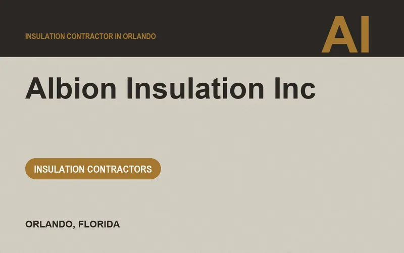 Albion Insulation Inc in Orlando, Florida