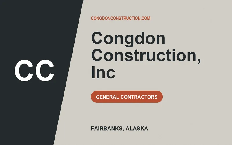 Congdon Construction, Inc in Fairbanks, Alaska