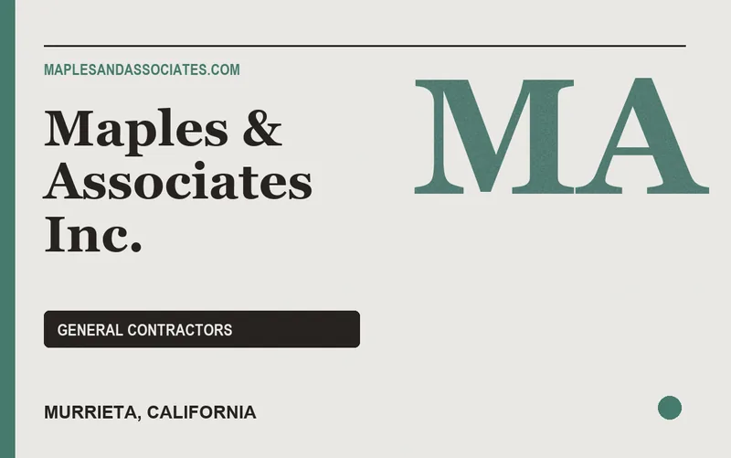 Maples & Associates Inc. in Murrieta, California