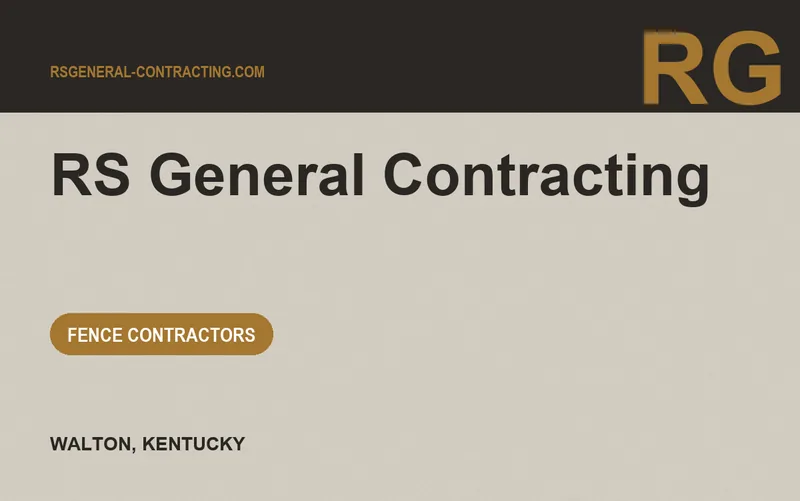 RS General Contracting in Walton, Kentucky