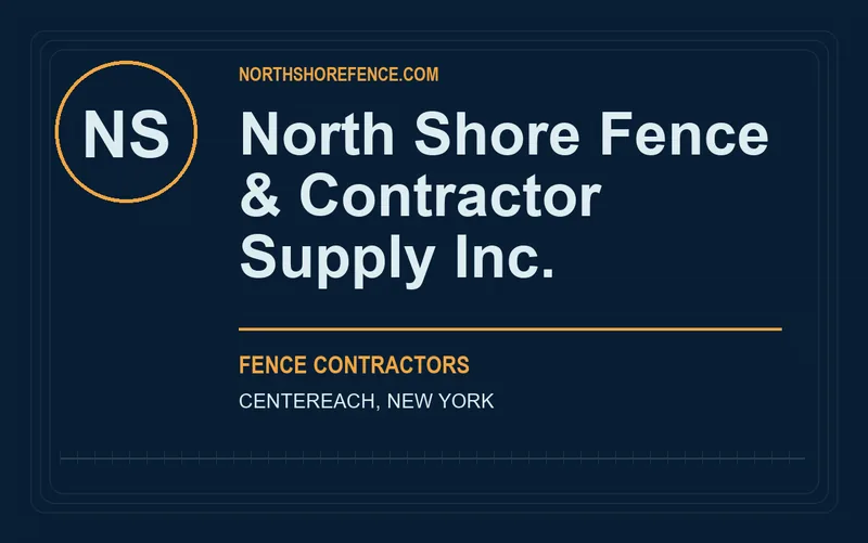 North Shore Fence & Contractor Supply Inc. in Centereach, New York