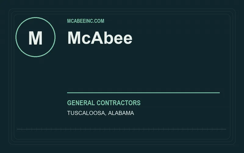 McAbee in Tuscaloosa, Alabama