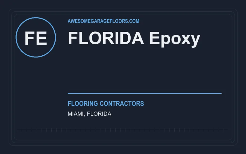 FLORIDA Epoxy in Miami, Florida