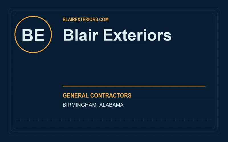 Blair Exteriors in Birmingham, Alabama