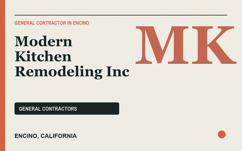 Modern Kitchen Remodeling Inc in Encino, California