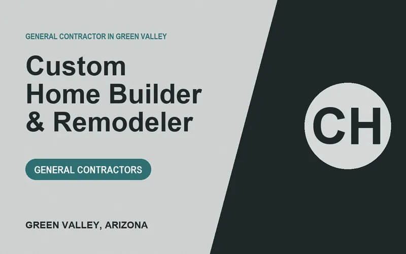 Custom Home Builder & Remodeler in Green Valley, Arizona