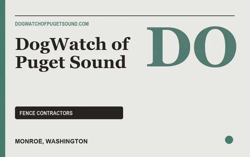 DogWatch of Puget Sound in Monroe, Washington