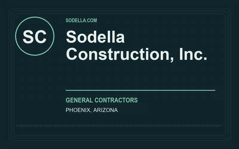 Sodella Construction, Inc. in Phoenix, Arizona