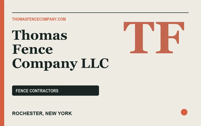 Thomas Fence Company LLC in Rochester, New York