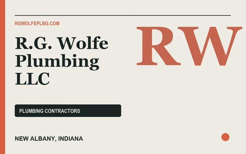 R.G. Wolfe Plumbing LLC in New Albany, Indiana