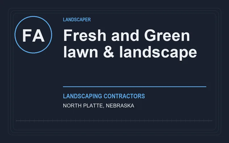 Fresh and Green lawn & landscape in North Platte, Nebraska