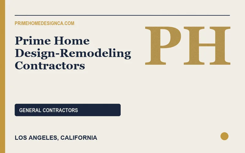 Prime Home Design-Remodeling Contractors in Los Angeles, California