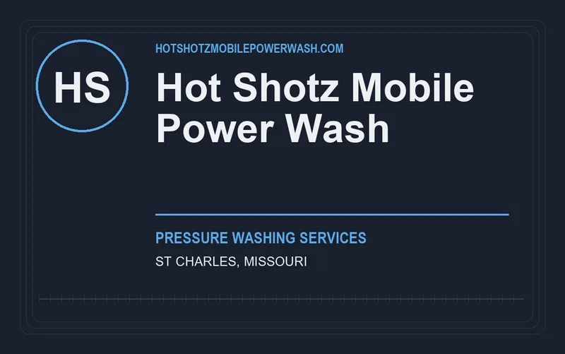 Hot Shotz Mobile Power Wash in St Charles, Missouri