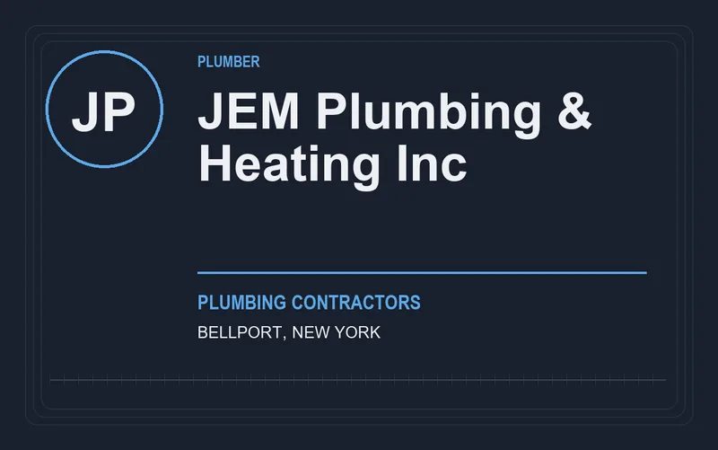 JEM Plumbing & Heating Inc in Bellport, New York