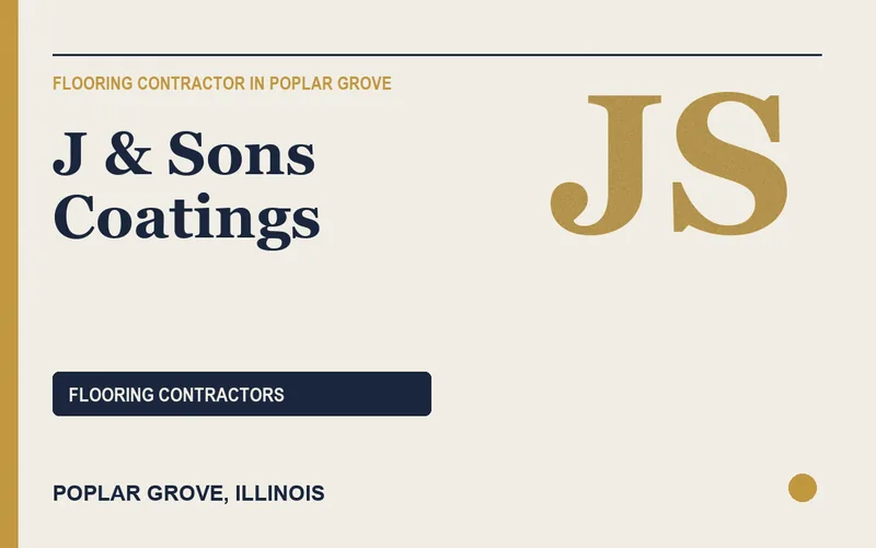 J & Sons Coatings in Poplar Grove, Illinois