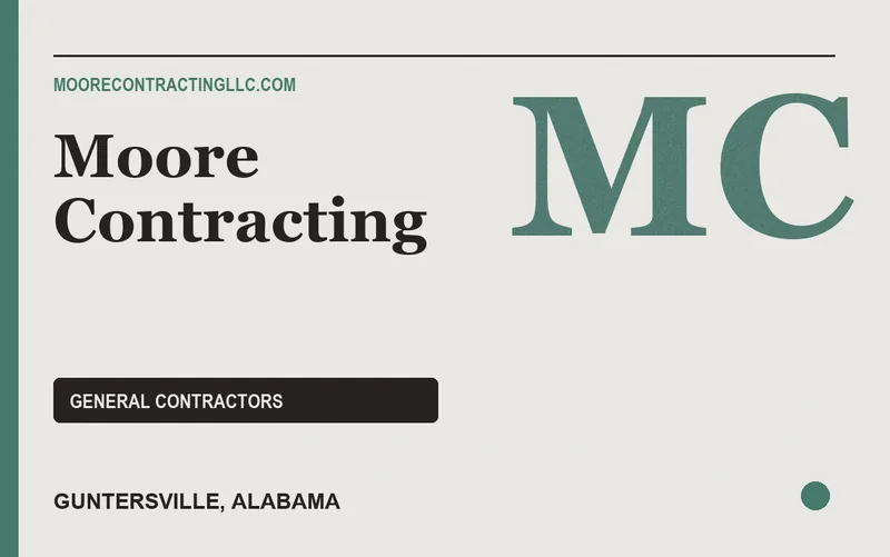 Moore Contracting in Guntersville, Alabama