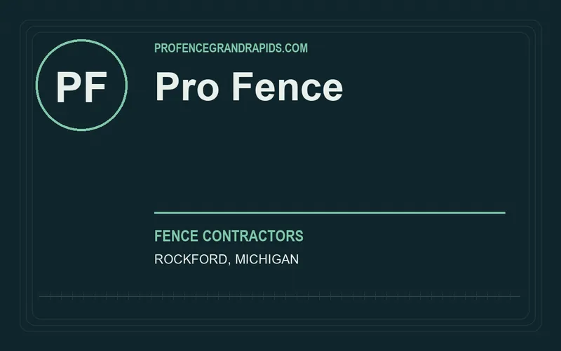 Pro Fence in Rockford, Michigan