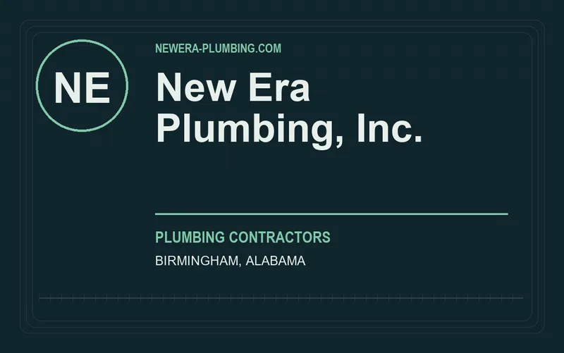 New Era Plumbing, Inc. in Birmingham, Alabama