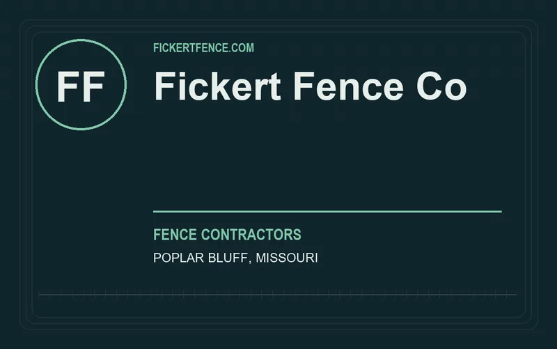 Fickert Fence Co in Poplar Bluff, Missouri