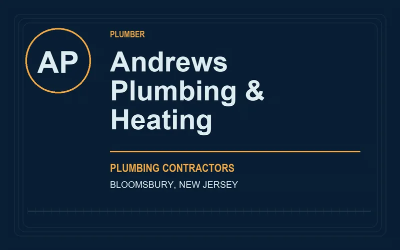 Andrews Plumbing & Heating in Bloomsbury, New Jersey