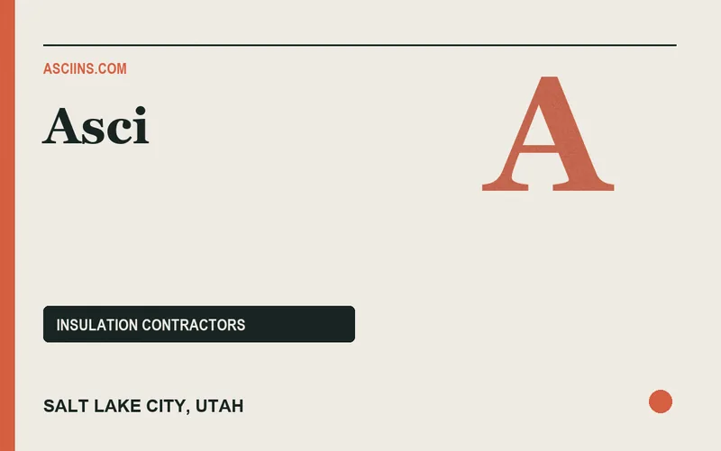 ASCI in Salt Lake City, Utah