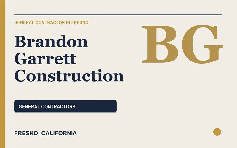 Brandon Garrett Construction in Fresno, California