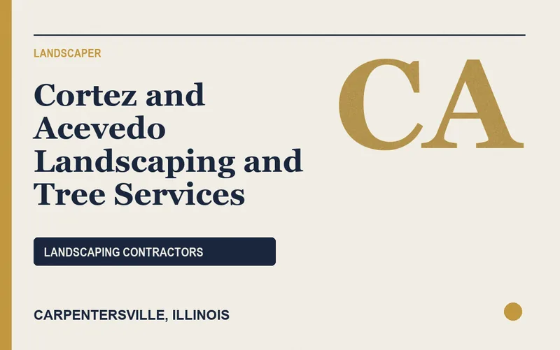 Cortez and Acevedo Landscaping and Tree Services in Carpentersville, Illinois