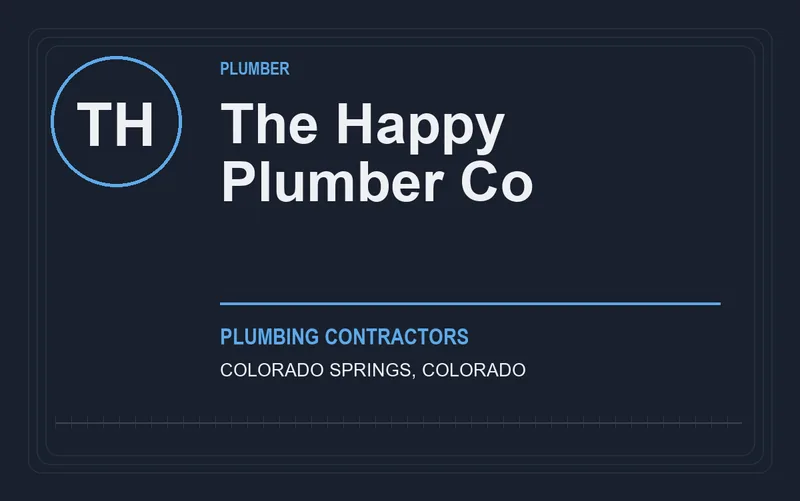 The Happy Plumber Co in Colorado Springs, Colorado