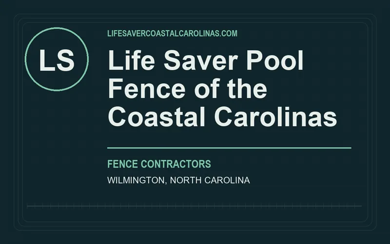 Life Saver Pool Fence of the Coastal Carolinas in Wilmington, North Carolina