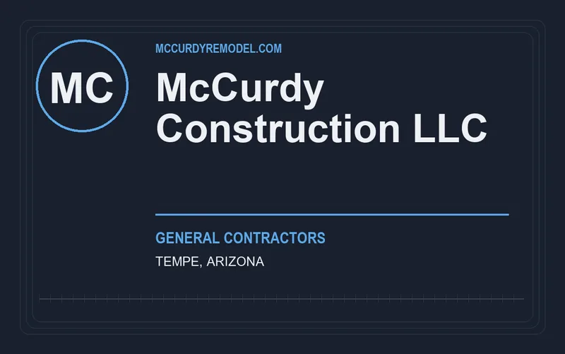 McCurdy Construction LLC in Tempe, Arizona