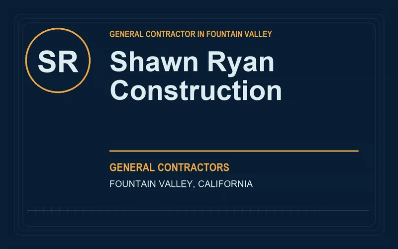 Shawn Ryan Construction in Fountain Valley, California