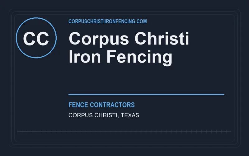Corpus Christi Iron Fencing in Corpus Christi, Texas