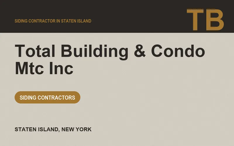 Total Building & Condo Mtc Inc in Staten Island, New York