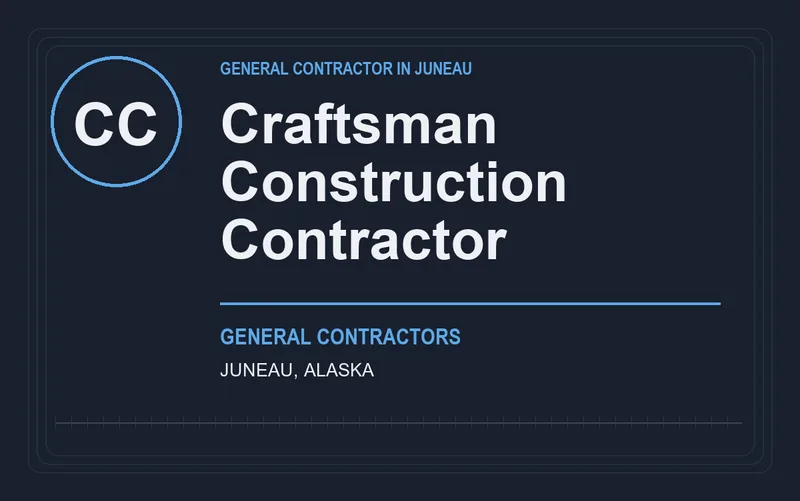 Craftsman Construction Contractor in Juneau, Alaska