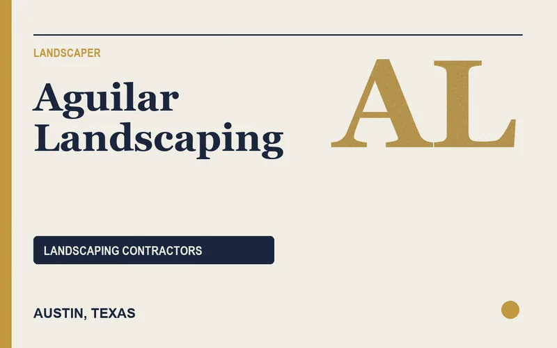 Aguilar Landscaping in Austin, Texas