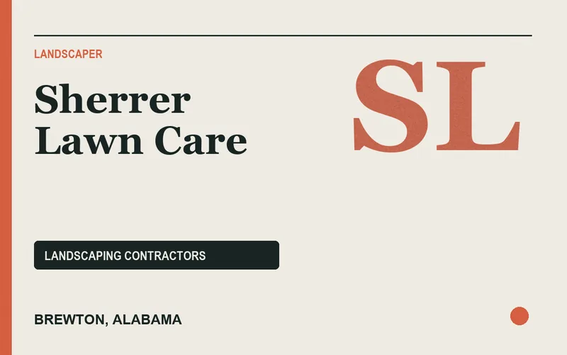 Sherrer Lawn Care in Brewton, Alabama