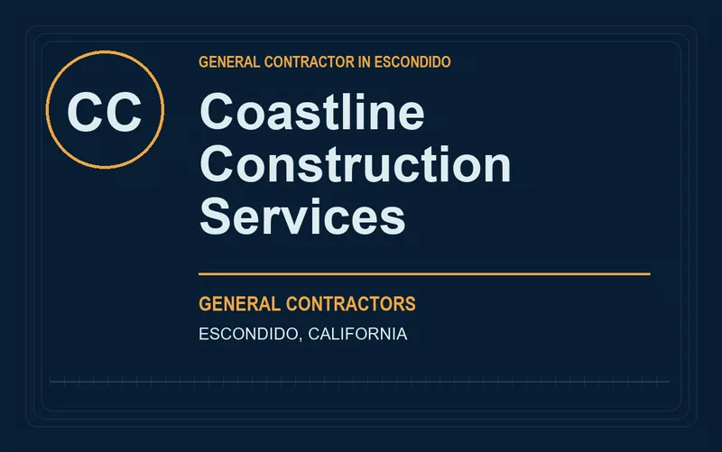 Coastline Construction Services in Escondido, California