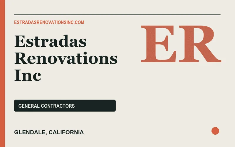 ESTRADAS RENOVATIONS INC in Glendale, California