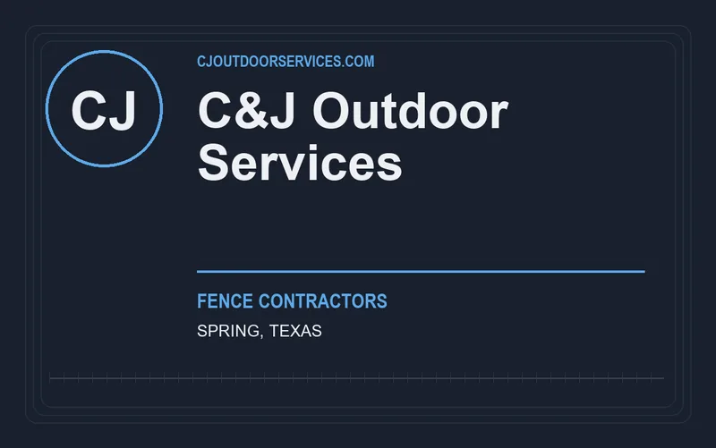 C&J Outdoor Services in Spring, Texas