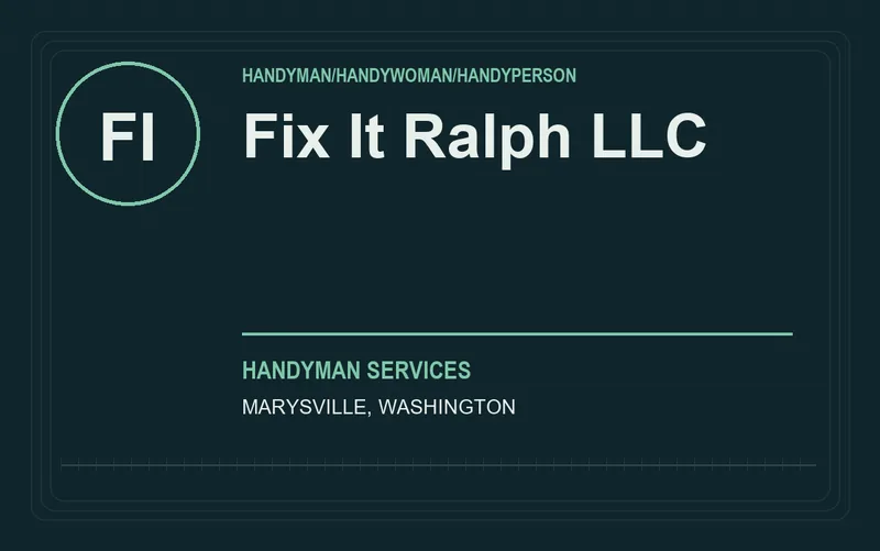 Fix It Ralph LLC in Marysville, Washington