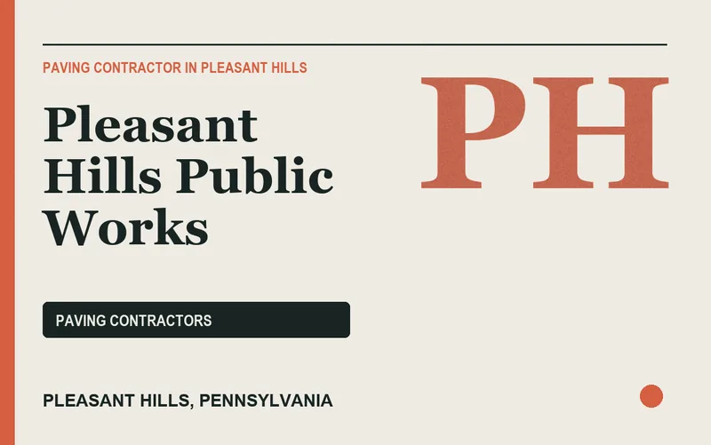 Pleasant Hills Public Works in Pleasant Hills, Pennsylvania