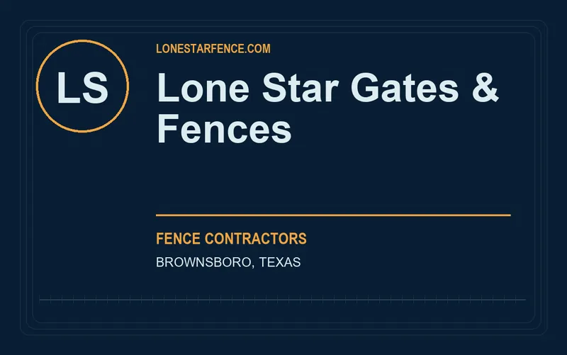 Lone Star Gates & Fences in Brownsboro, Texas