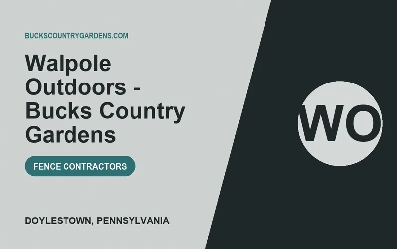 Walpole Outdoors - Bucks Country Gardens in Doylestown, Pennsylvania